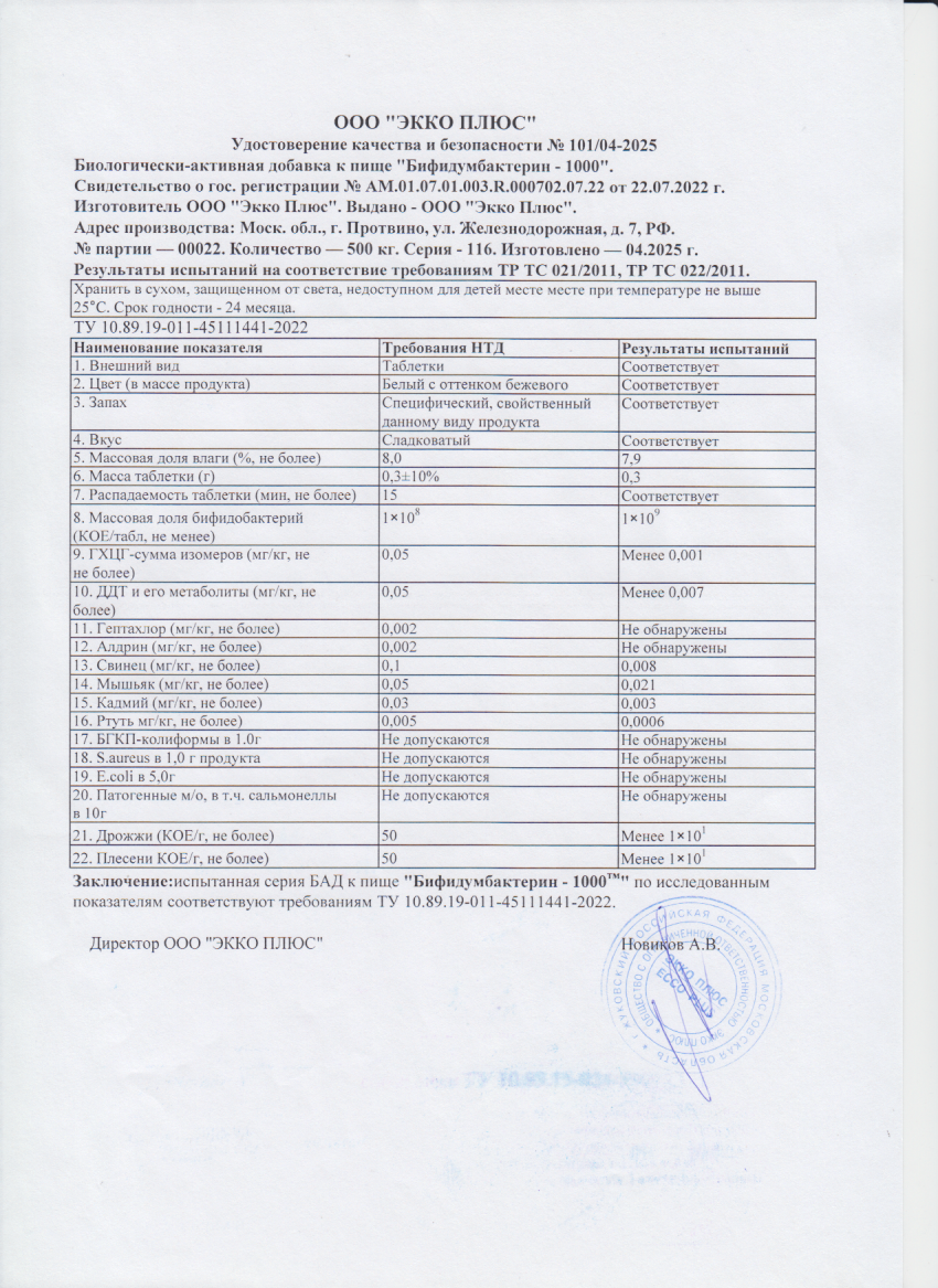 Паспорт №042025